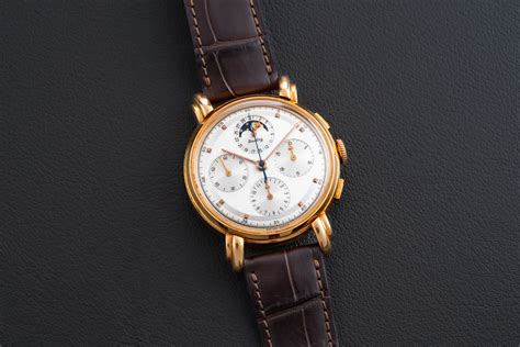 breitling 18k mondphase|Breitling, 18k Pink Gold Moonphase Chronograph, Ref. 130001, .